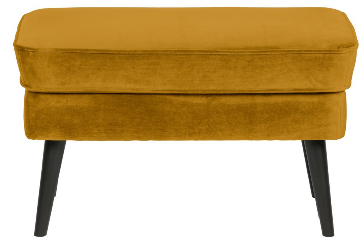 Fotskammel 'Rocco' - Oker/Fløyel