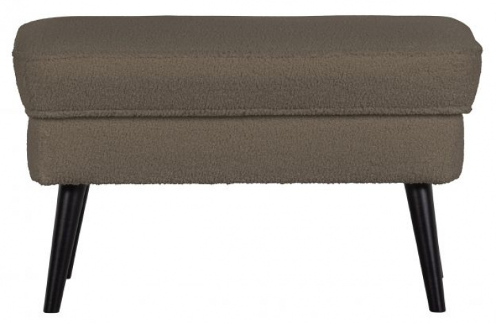 Fotskammel \'Rocco\' - Mud / Teddy i gruppen Møbler / Sittemøbler / Krakker hos Reforma (340457-TM)