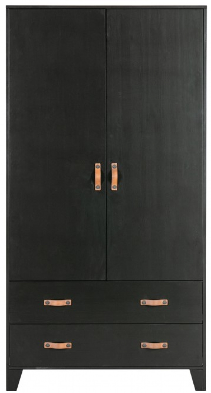 Garderobe 'Dian' - Svart