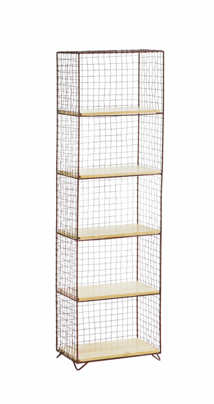 Hylle \'Iron\' - Rust/naturlig i gruppen Møbler / Hyller og oppbevaring hos Reforma (35587CPR)