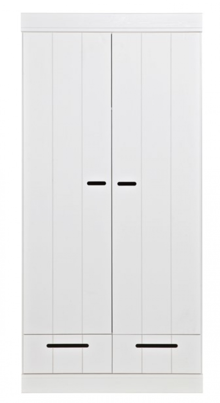 Garderobe 'Connect' skuffer - Hvit