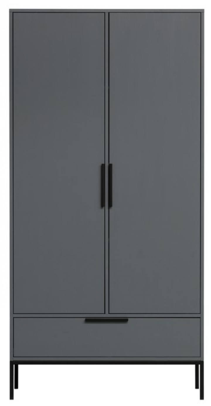 Skap 'Adam' - Stålgrå