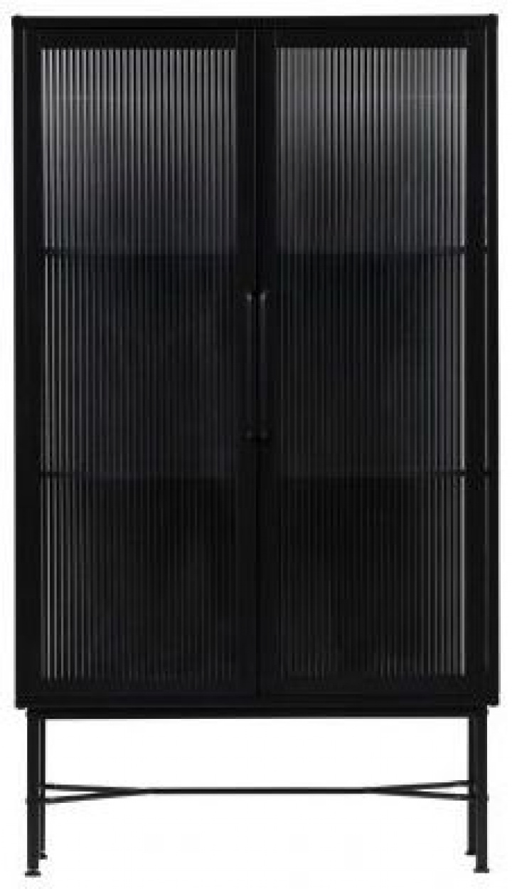 Hvitrineskap 'Zion' - Svart