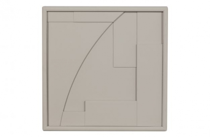 Maleri \'Fiona\' 60x60 - Grå i gruppen Interiør / Dekorasjon / Posters & Tavler hos Reforma (373455-M)