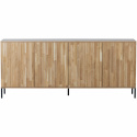 Sideboard \'New Gravure\' 200 cm - Ek/Svart