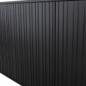 Sideboard \'New Gravure\' 200 cm - Svart/Svart