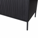 Sideboard \'New Gravure\' 200 cm - Svart/Svart