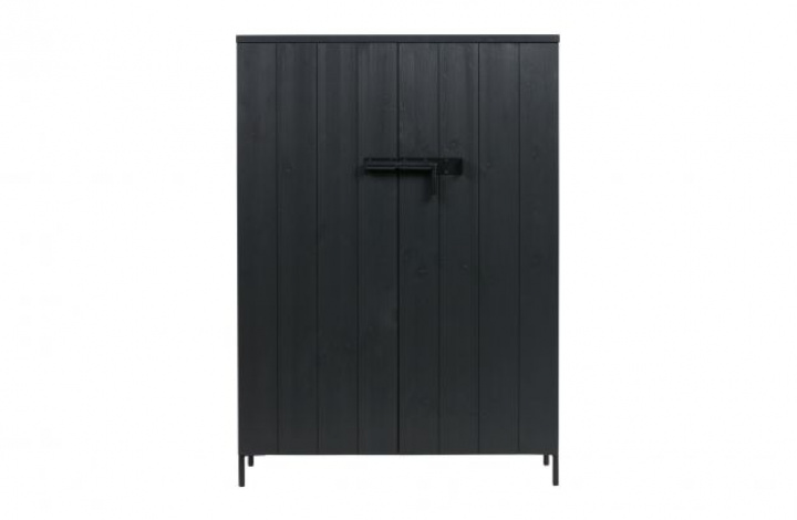Garderobe 'Bruut' 2 dörer - Svart