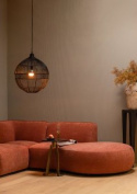 Sofa höyre \'Polly\' - Terrakotta