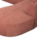 Sofa höyre \'Polly\' - Terrakotta