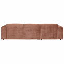 Sofa \'Cloud\' 3-seters sjeselong venstre - Rose brun