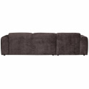 Sofa \'Cloud\' 3-seters sjeselong venstre - Mørkebrun