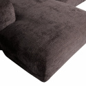 Sofa \'Cloud\' 3-seters sjeselong venstre - Mørkebrun