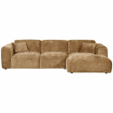 Sofa \'Cloud\' 3-seters sjeselong høyre - Gul