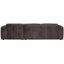 Sofa \'Cloud\' 3-seters sjeselong høyre - Mørkebrun