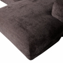 Sofa \'Cloud\' 3-seters sjeselong høyre - Mørkebrun