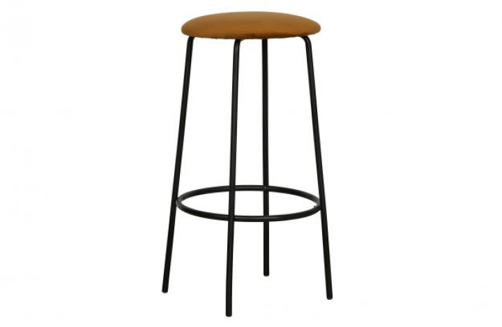 Barkrakk \'Mina\' - Gul i gruppen Møbler / Sittemøbler / Barstoler hos Reforma (377038-O)