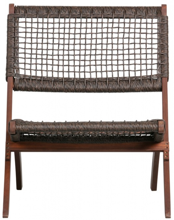 Loungestol \'Lois\' - Brun i gruppen Møbler / Utendørsmøbler / Loungemøbler hos Reforma (377162-B)