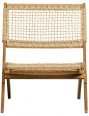 Loungestol \'Lois\' - Naturlig