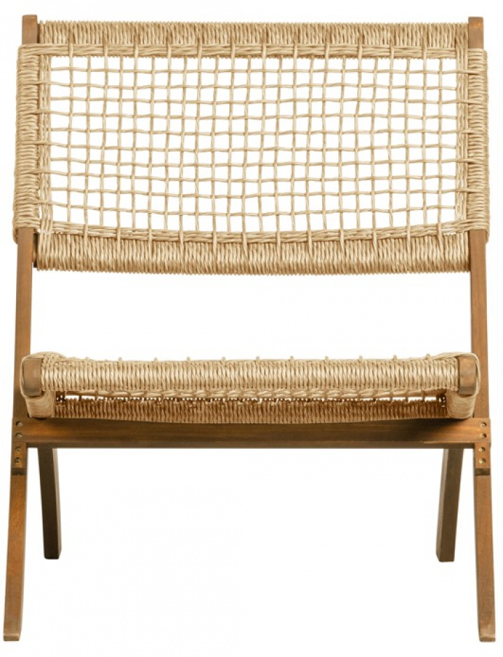 Loungestol 'Lois' - Naturlig