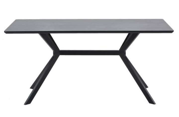 Spisebord \'Bruno\' 160x90 - Sort i gruppen ROM / Kjkken hos Reforma (377219-Z)