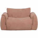 Loveseat \'Baggy\' - Brun/Rosa