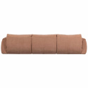 Sofa \'Baggy\' 3-seter - Brun/Rosa