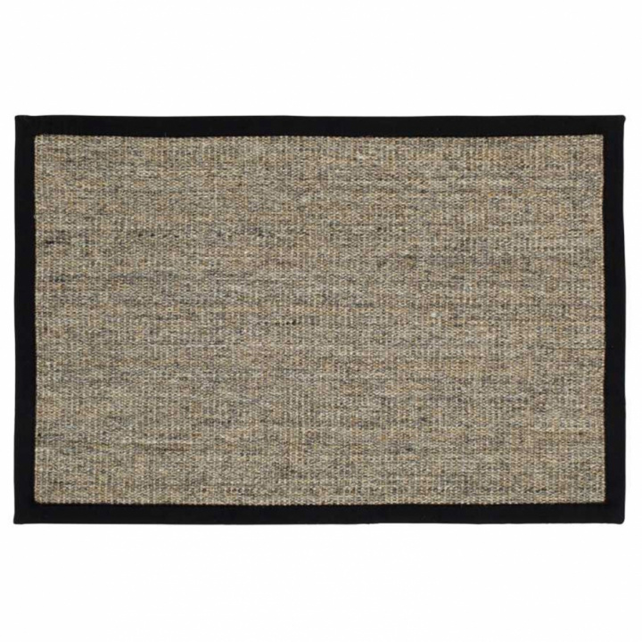 Dørmatte 'Sisal' 60x90 - Natur / Svart
