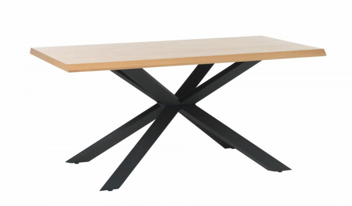 Spisebord \'Grinda\' - Sort/Eik 160x90 cm i gruppen MBLER / BORD / Spisebord hos Reforma (38820200)