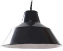 Industriell lampe - Svart