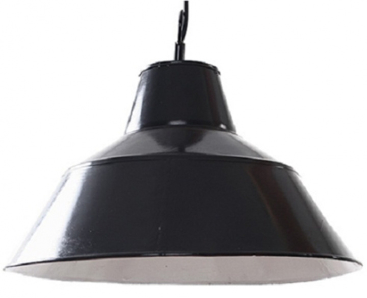 Industriell lampe - Svart