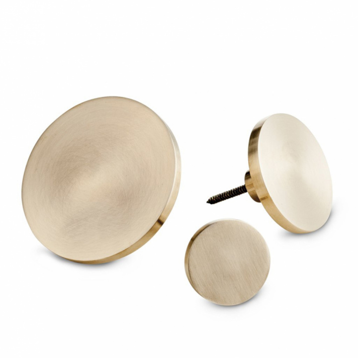 Krok i børstet messing - Medium