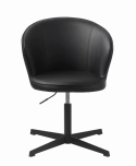 Kontorstol \'Lyon\' - Svart