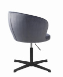 Kontorstol \'Lyon\' - Grå fløyel