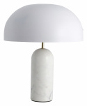 Bordlampe \'Atlas\' - Hvit/Marmor