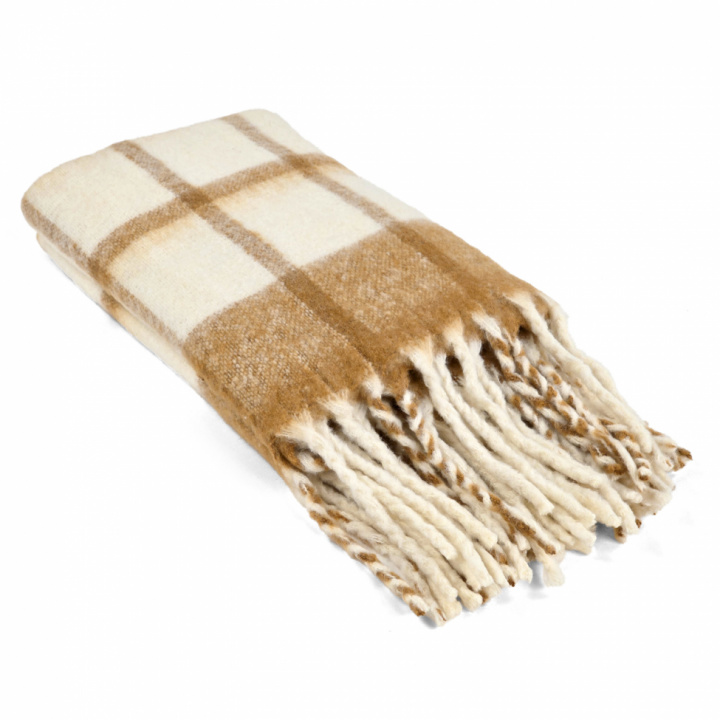 Teppe \'Rachel\' 130x170cm - Gul i gruppen Interiør / Tekstiler / Pledd hos Reforma (4224615675040)