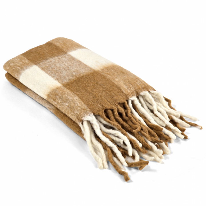 Teppe \'Phoebe\' 130x170cm - Gul i gruppen Interiør / Tekstiler / Pledd hos Reforma (4224615675088)