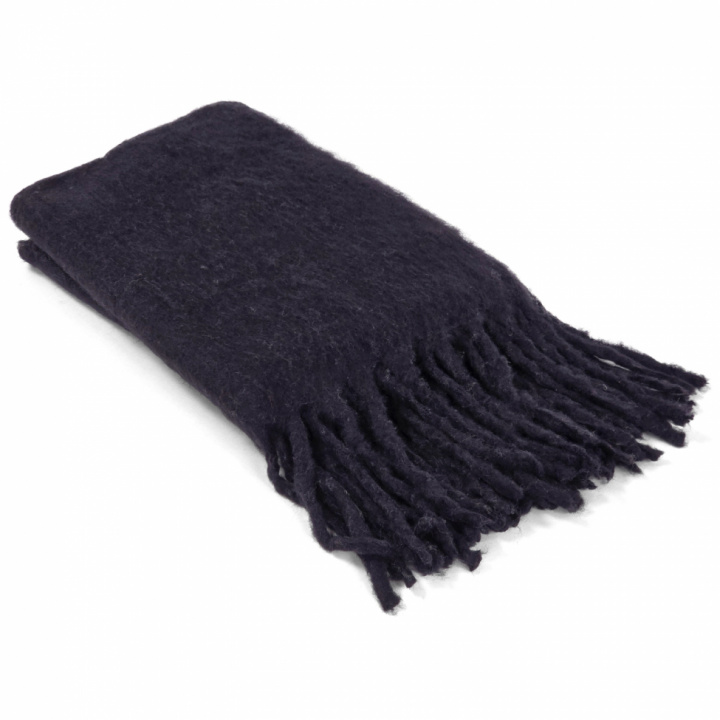 Rutete \'Samantha\' 130x170cm - Svart i gruppen Interiør / Tekstiler / Pledd hos Reforma (4224615677044)