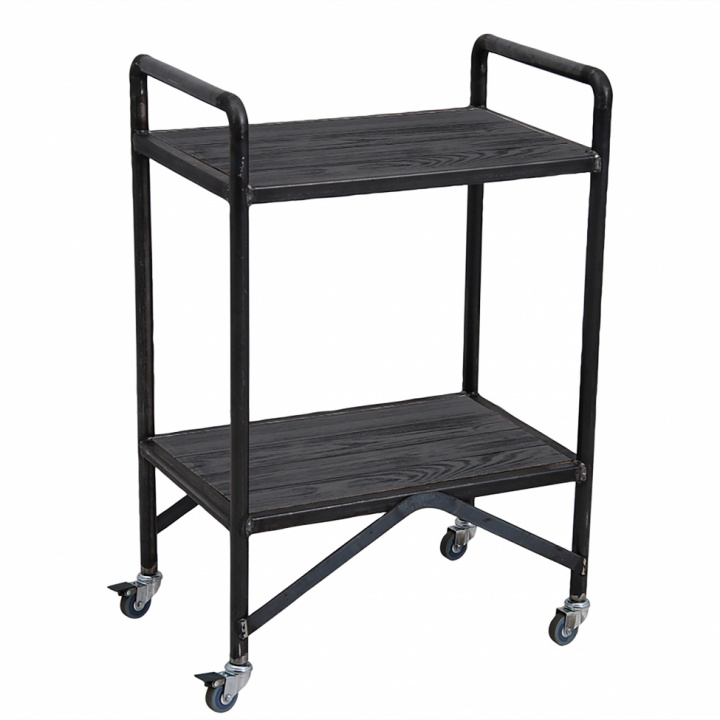 Rullende bord 'Chelsea' - Svart