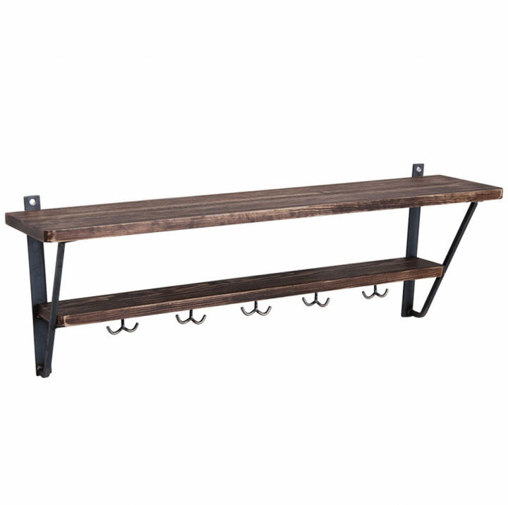 Hattehylle La Cuisine - Vintage Brown