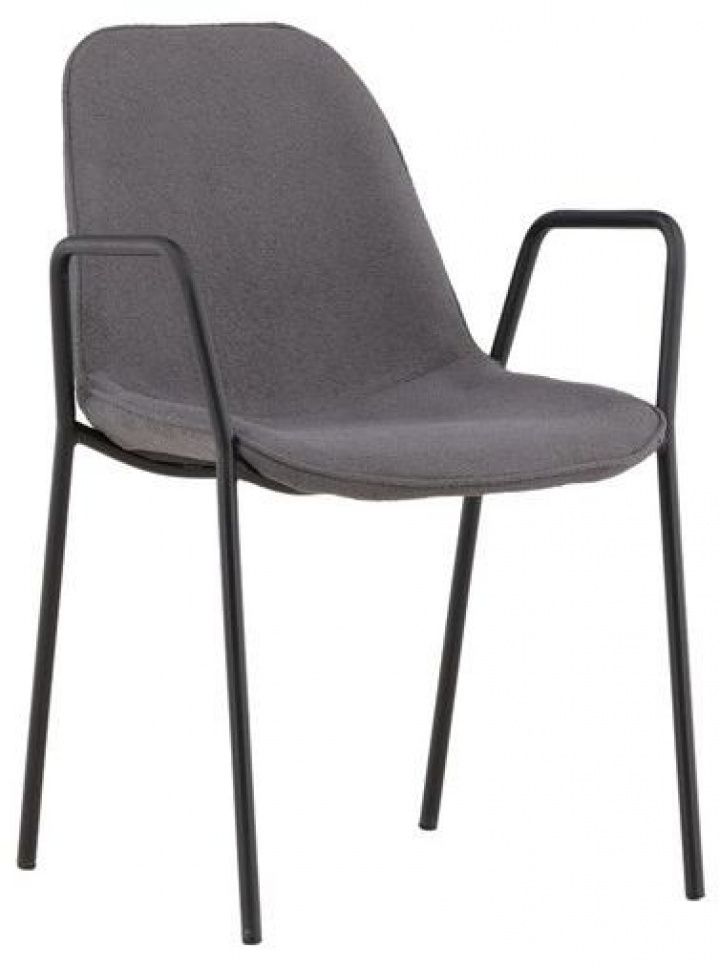 Stol 'Ekshärad' - Mørkegrå