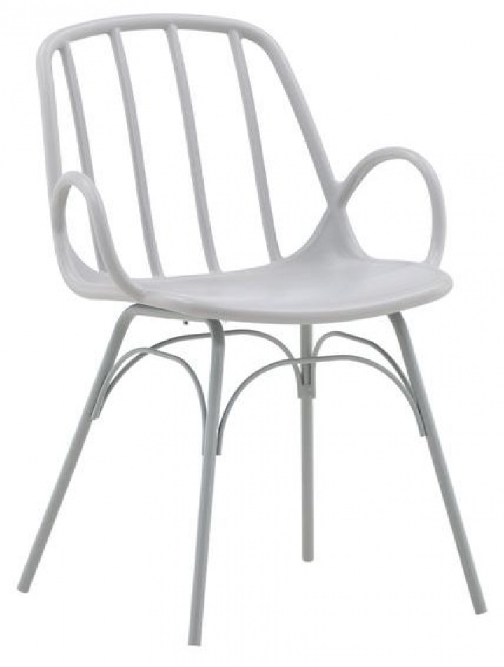 Stol 'Dyraaba' - Lys grå