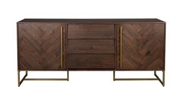 Sidobord 'Class' höy - Brun