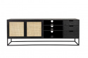 Sidebord \'Guuji\' - Sort/Beige