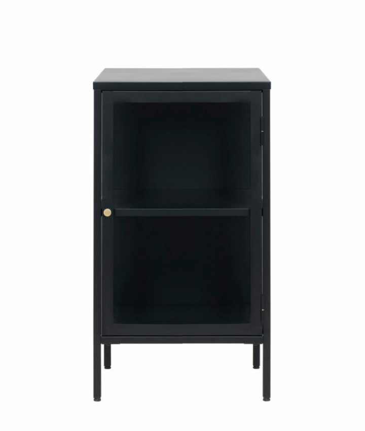 Skjenk 'Hagavik' 1 seksjon - Svart/Messing