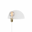 Vegglampe \'Walldorf\' - hvit