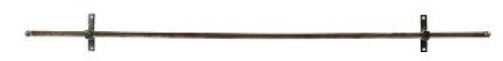 Stang med brakett 'Stanley' L - Svart/Grå 