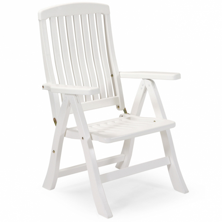 Lenestol Utenfor \'Amelia\' - Hvit i gruppen SALG / Møbler / Utendørsmøbler hos Reforma (4511077)