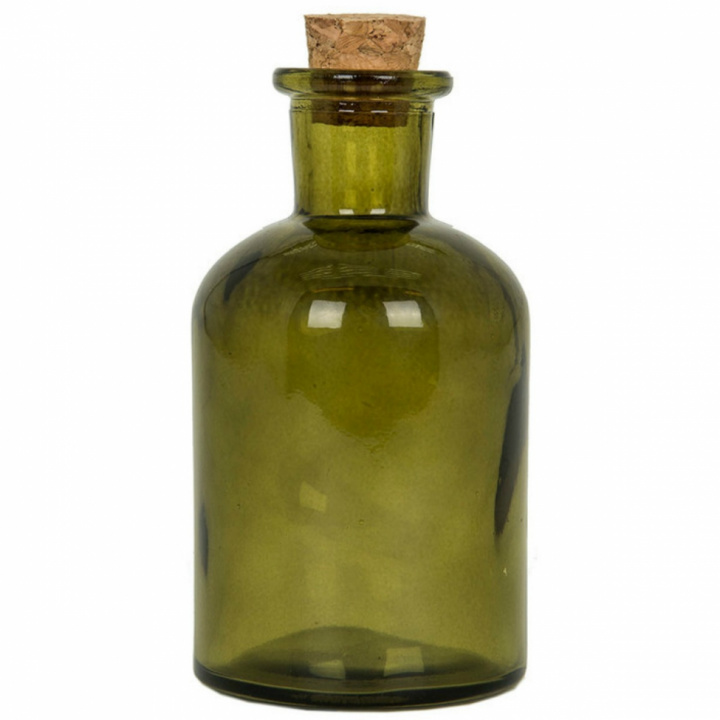 Glassflaske - Grönn 150ml