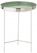 Sidebord \'Sola\' - Sølv/Grønn